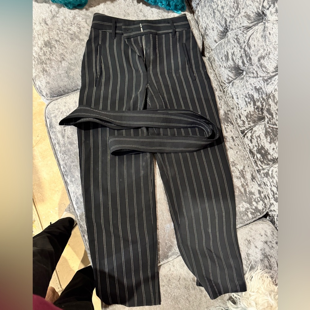 Aritzia Wilfred tie front pants. Size 0